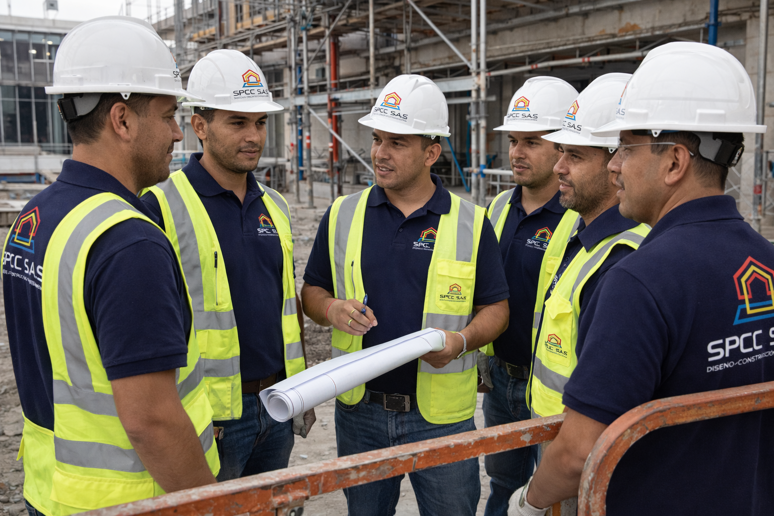 Ingenieros SPCC en obra